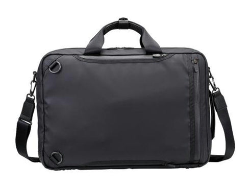 【豊岡鞄 木和田正昭商店 850731 ブラック】ウォータープルーフ3wayバッグ 2ルーム